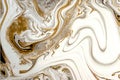 Opalescent Beauty: AI Generated Abstract Texture Photography Showcasing White Gold Intricate Pattern on Artificial Marble