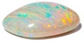 Opalescent gemstone texture abstract Royalty Free Stock Photo