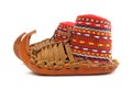 Opanci traditional Serbian shoes Royalty Free Stock Photo