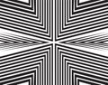 Opart background editable vector opticaly movement Royalty Free Stock Photo