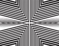 Opart background editable vector opticaly movement Royalty Free Stock Photo