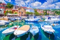 Opatija, Croatia. Coastline town, popular tourist resort on Adriatic Sea