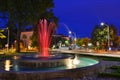 Opatija by night, Croatia Royalty Free Stock Photo