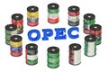 OPEC meetings concept 3D