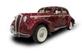 Opel Admiral 1937 - 1939 German luxury car. White background Royalty Free Stock Photo