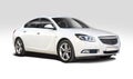 Opel Insignia on white Royalty Free Stock Photo