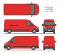 Opel Movano Cargo Delivery Van L3H2 FWD 2014-2019