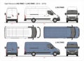 Opel Movano Cargo Delivery Van MWB L3 RWD 2014-2019