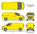 Opel Vivaro Cargo Panel Van L2H1 Liftgate Rear Door 2015