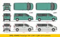 Opel Vivaro Passenger Van L1H1 and L2H1 2015-present