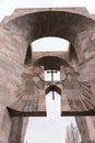 The open air altar at Etchmiadzin Cathedral Royalty Free Stock Photo