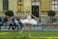 Open air ballet performance