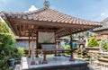 Open air bed at family compound, Dusun Ambengan, Bali Indonesia