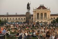 Open air classical music concert in Zagreb