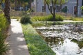 Open air commercial center and park Sarona, German templer colony in Tel-Aviv