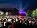 open-air concert of a Summer Night from the magnificent gardens of the Schonbrunn Palace with the Philharmonic Orchestra of Vienna