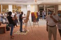 Open Air Contest of Rapid Painting, October, 2021, in Las Palmas de Gran Canari