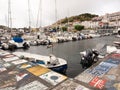 Paintings by sailors, Horta, Faial Island, Azores