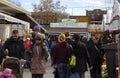 Open air farmers market Montreal Royalty Free Stock Photo