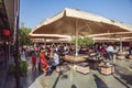 Open-air food court Ram Niwas Garden