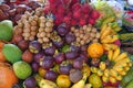 Open air fruit market Royalty Free Stock Photo