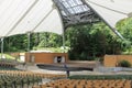 The outdoor theater Green Opera in Sopot Poland