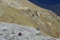 colorful Andes mountains of Bolivia