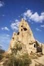Cappadocia, Goreme Open Air Museum, Urgup, rock houses in Cappadocia. Royalty Free Stock Photo