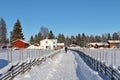 Open-air museum HÃÂ¤gnan in Gammelstad