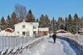 Open-air museum HÃÂ¤gnan in Gammelstad