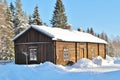 Open-air museum HÃÂ¤gnan in Gammelstad