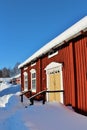 Open-air museum HÃÂ¤gnan in Gammelstad