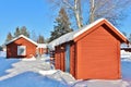 Open-air museum HÃÂ¤gnan in Gammelstad