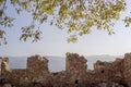 Open-air museum Mistras. The medieval city in Greece, near town Sparta