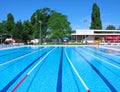 Open-air swimming pool