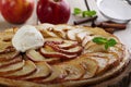 Open apple pie