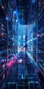 Open area suitable for cybersecurity design.