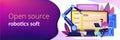 Open automation architecture concept banner header.