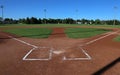 Open Ball Field Royalty Free Stock Photo