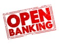 Open Banking - financial technology that enable third-party developers to build applications and services around the financial