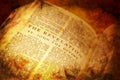 Open Bible showing The Revelation Royalty Free Stock Photo