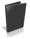 Open Black DVD Case Royalty Free Stock Photo