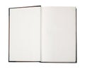 Open blank book with path Royalty Free Stock Photo