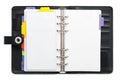 Open blank Personal Organizer