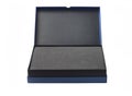 Open Blue Box With Packaging Sponge Foam Royalty Free Stock Photo