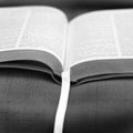 Open book Bible. The book of life Royalty Free Stock Photo
