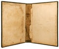 Open Book Binding of Vintage Book Royalty Free Stock Photo