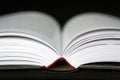 Open book close up Royalty Free Stock Photo