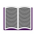 Open Book Icon Royalty Free Stock Photo
