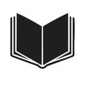 Open Book Icon Symbol Book Reading Book Isolated Book Book Learning Book Education Book Royalty Free Stock Photo